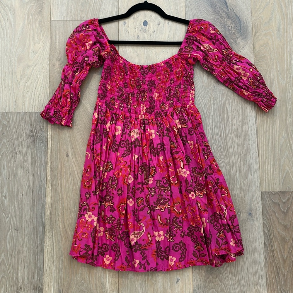 Misa Los Angeles pink dress